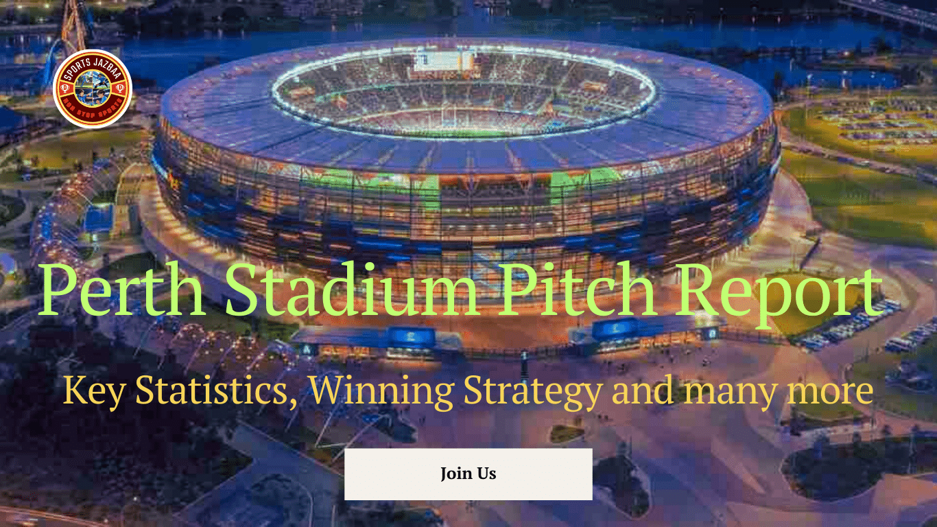 Perth Stadium Pitch Report | Batting or Bowling Pitch | T20 Records | Fantasy Tips |