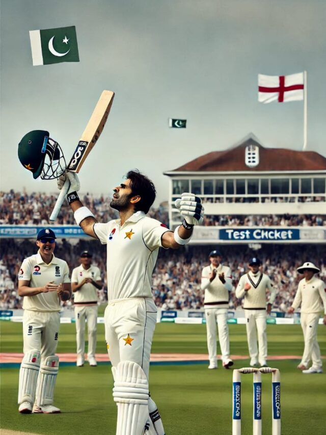 “Kamran Ghulam Smashes Century on Debut in 2nd Test Against England”