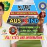 IND VS AUS Dream11 Team | AUS VS IND Dream11 Prediction | India vs Australia Test Series | Australia vs India 1st Test Preview | AUS VS IND | India vs Australia 1st Test |