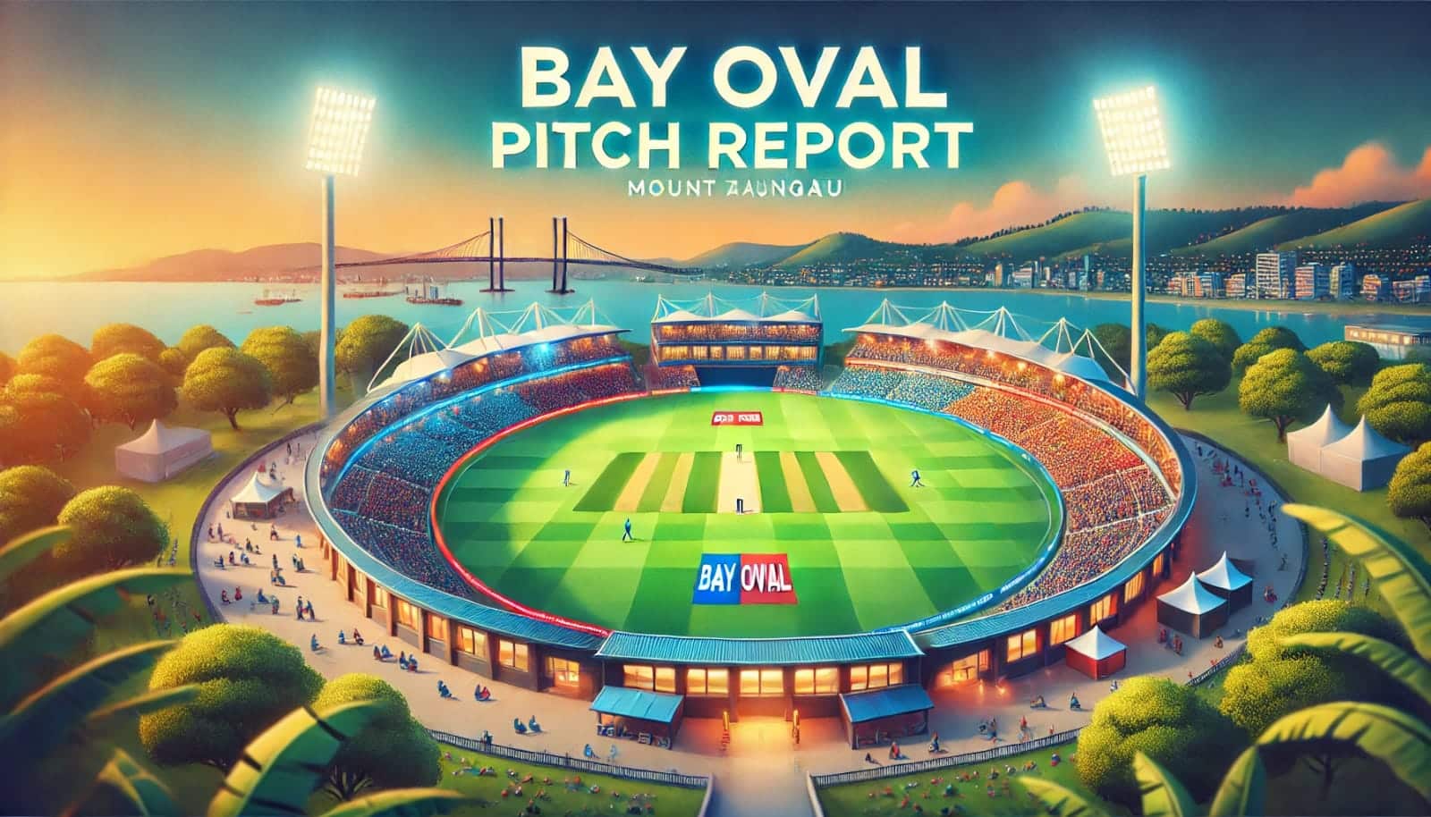 Bay Oval Mount Maunganui Pitch Report | Pitch Report Today |