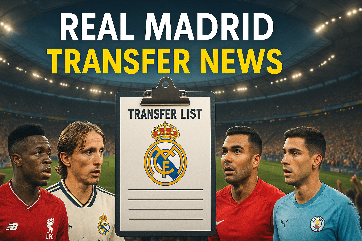 Real Madrid Transfer News: 4 Players Facing Exit – Modric’s Future in Doubt!