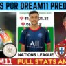 GER vs POR Dream11 Prediction, UEFA Nations League, Head To Head, GER vs POR Dream11 Team