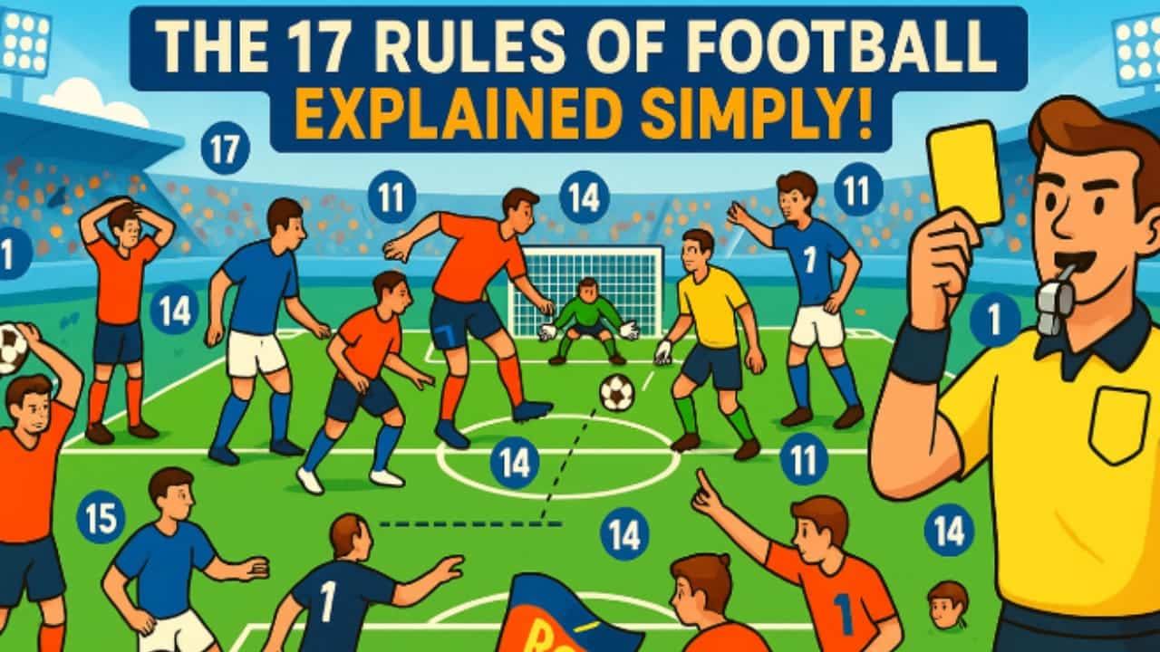 17 Rules of Football: 90% of Football Fans Didn't Know