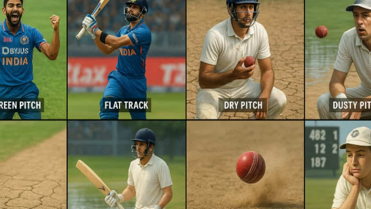 6 Types of Cricket Pitches: Spin Heaven or Pace Paradise?