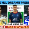 RM vs HLL Dream11 Prediction, Real Madrid vs Al Hilal Dream11 Prediction, Club World Cup Match Prediction