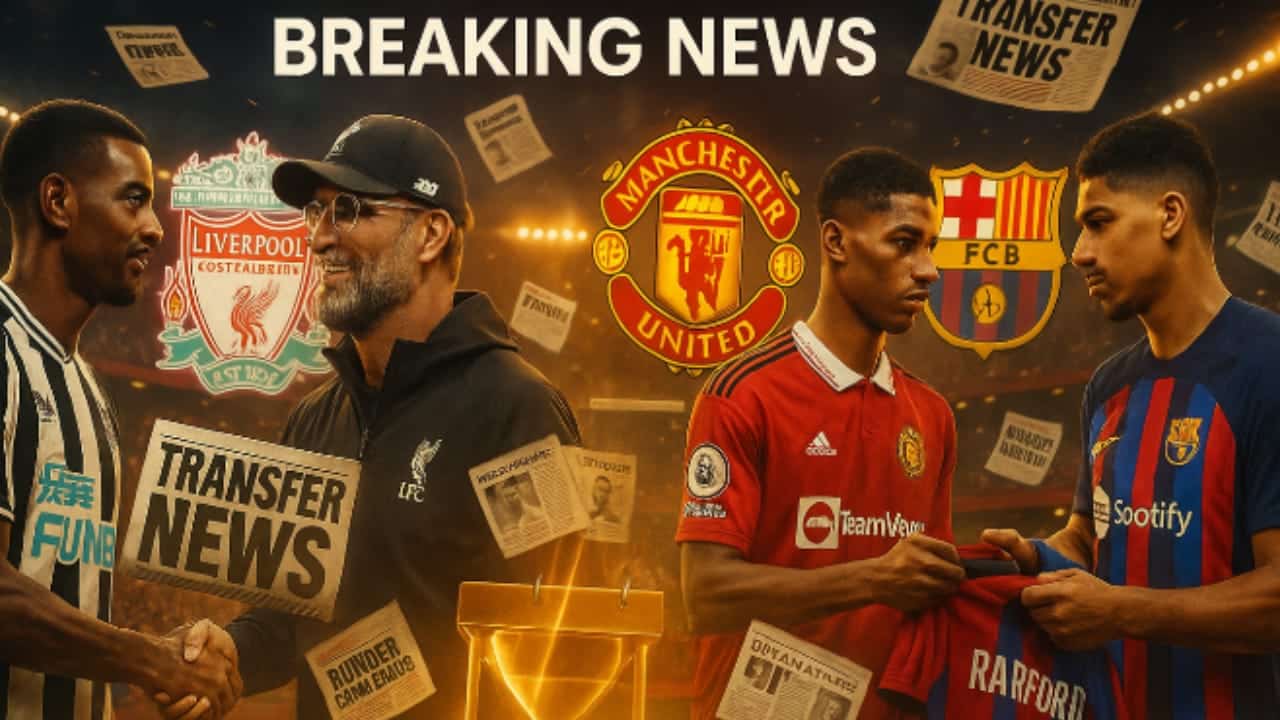 TRANSFER NEWS ALERT! Liverpool’s Mega Bid, Man Utd’s Rashford Swap & All the Biggest Moves This Week!
