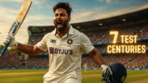 Rishabh Pant Stats: 7 Centuries, 6 Sixes & Records Broken!