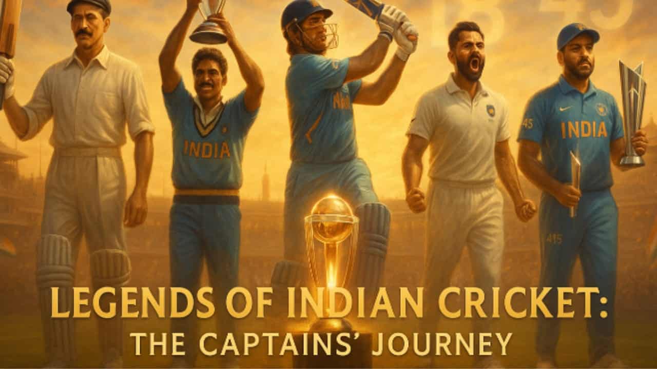 Complete List of All India Cricket Team Captains: World Cups, Records & Glory