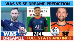 WAS vs SF Dream11 Prediction, Pitch Report, Head To Head, WAS vs SF Dream11 Team