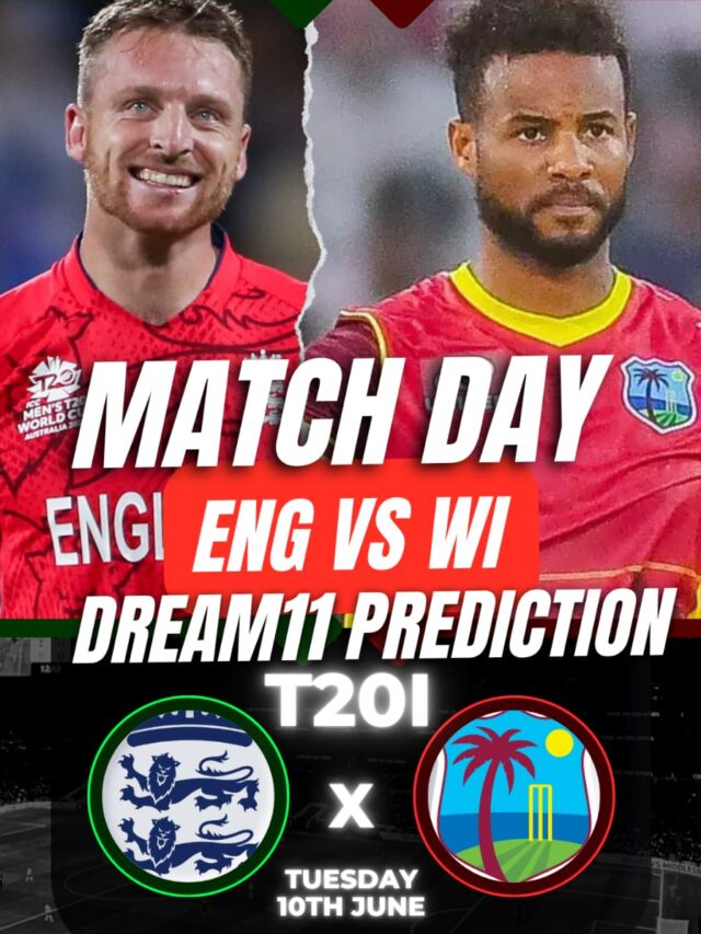 ENG vs WI Dream11 Prediction 3rd T20I Pitch Report, Head To Head, ENG vs WI Dream11 Team
