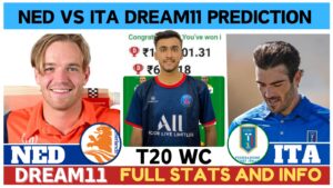 NED vs ITA Dream11 Prediction, Pitch Report, Netherlands vs Italy Dream11 Prediction