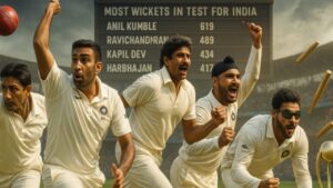 Most Wickets in Test for India