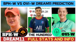 BPH W vs OVI W Dream11 Prediction, Pitch Report, BPH W vs OVI W Dream11 Team