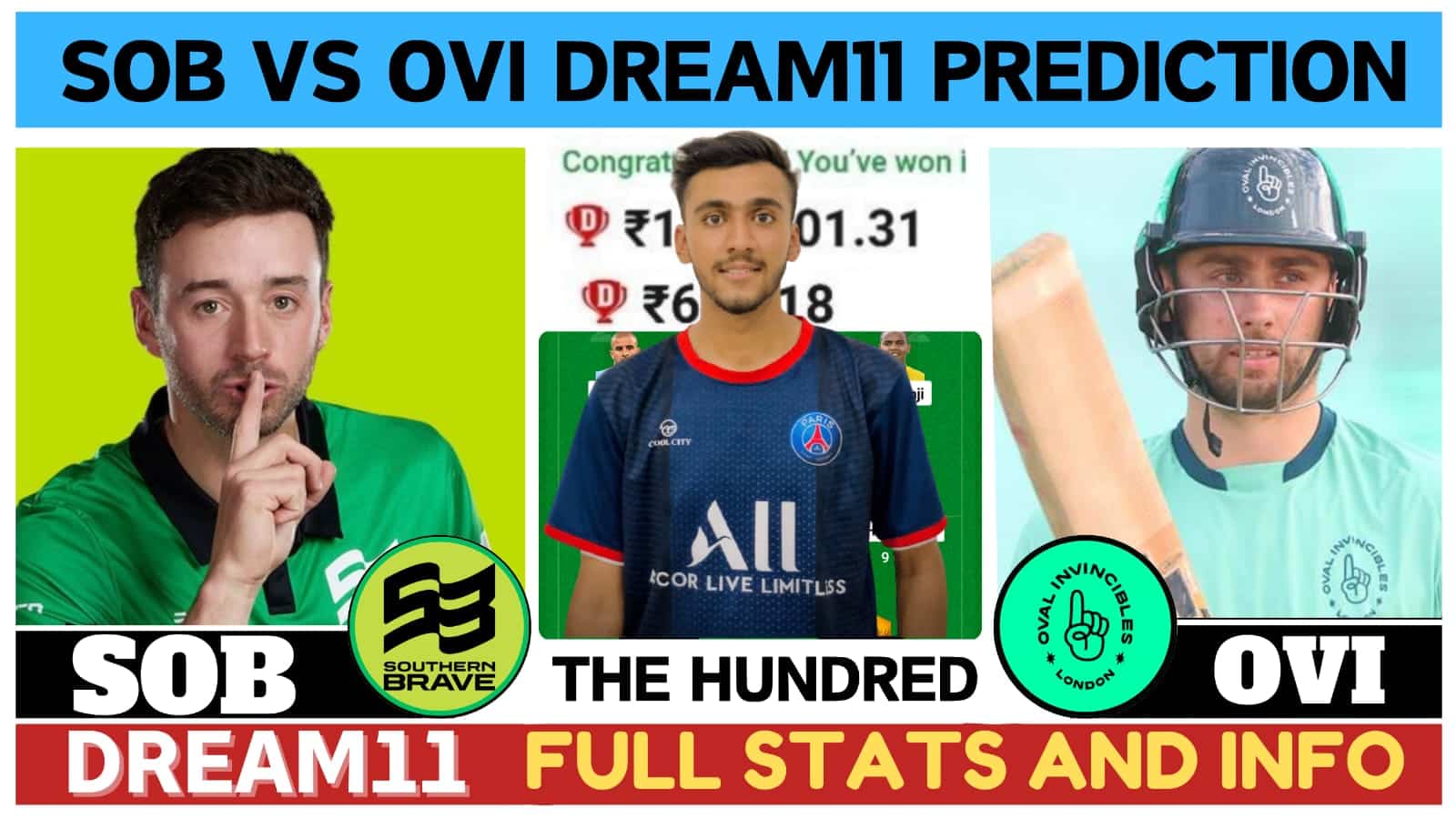 SOB vs OVI Dream11 Prediction, Pitch Report, SOB vs OVI Dream11 Team